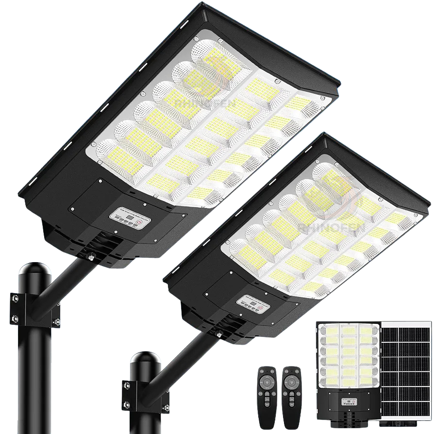 Foco Solar 1000w Led Calidad + Soporte + Control Ip67