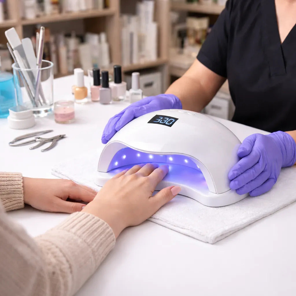 Lámpara Secadora de Uñas LED UV 48W – Manicure Profesional