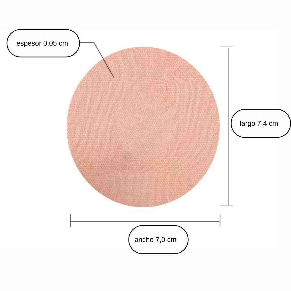 Pack Parches Protector Adhesivo Color Piel Sensor Free Style Piel