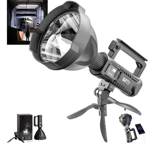 Linterna Led P70 Foco Multifuncional Recargable Potente