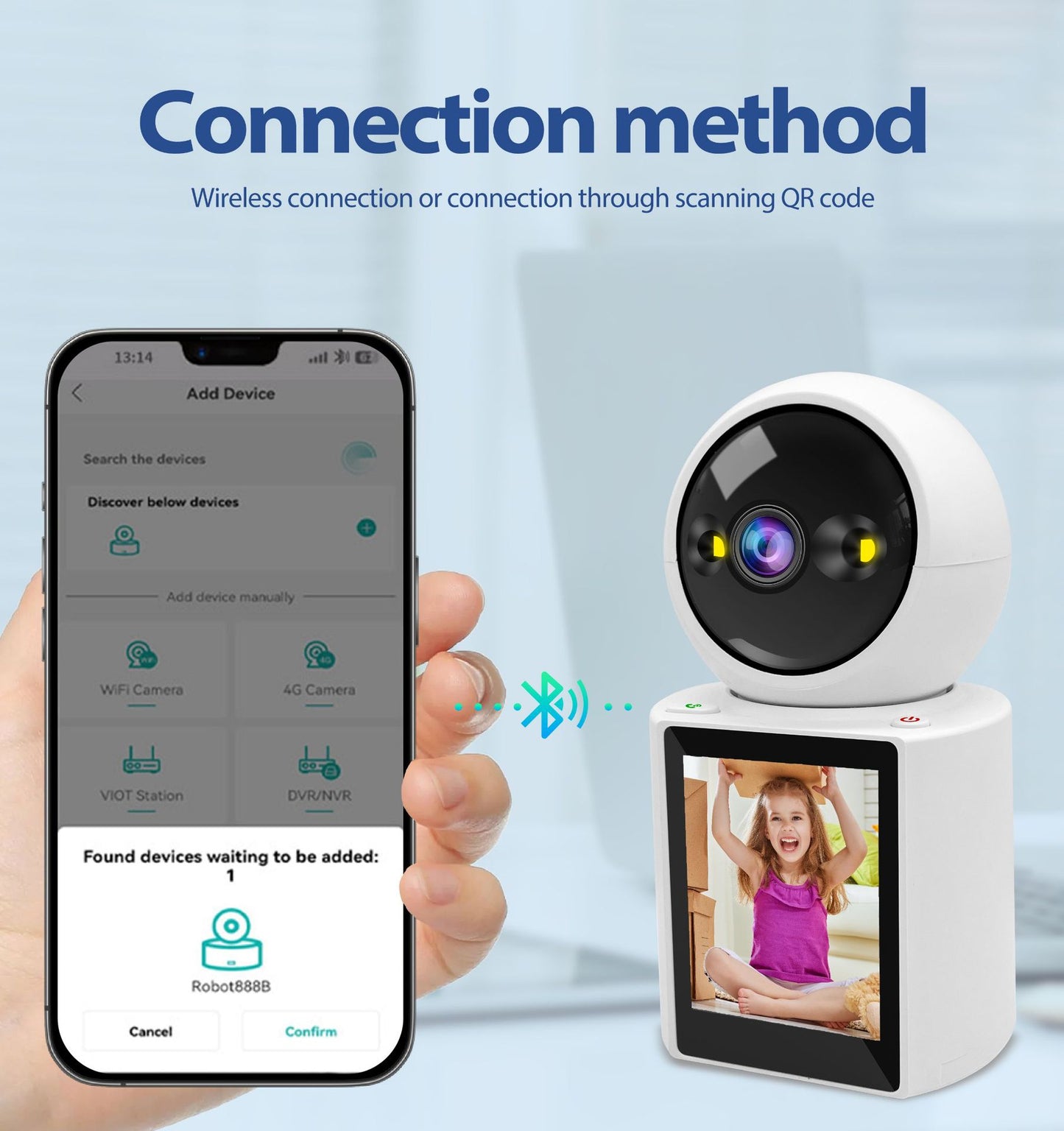 Cámara WiFi PTZ Interior 1080P con Seguimiento Humano – App ICSEE