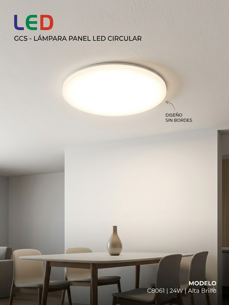 2 Focos Embutidos Led 24w Adaptable Redondo Luz Blanca Fria