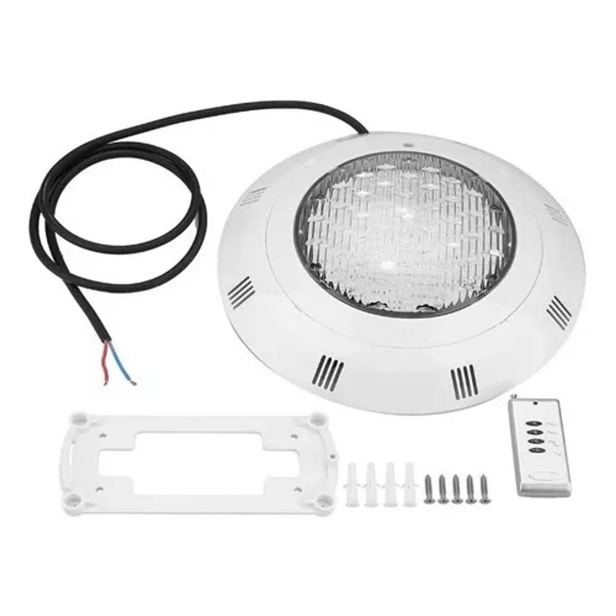 Foco LED Subacuático Piscina RGB 24W Mando Multicolor IP68
