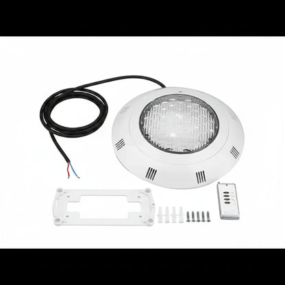 Foco LED Subacuático Piscina RGB 18W Mando Multicolor IP68