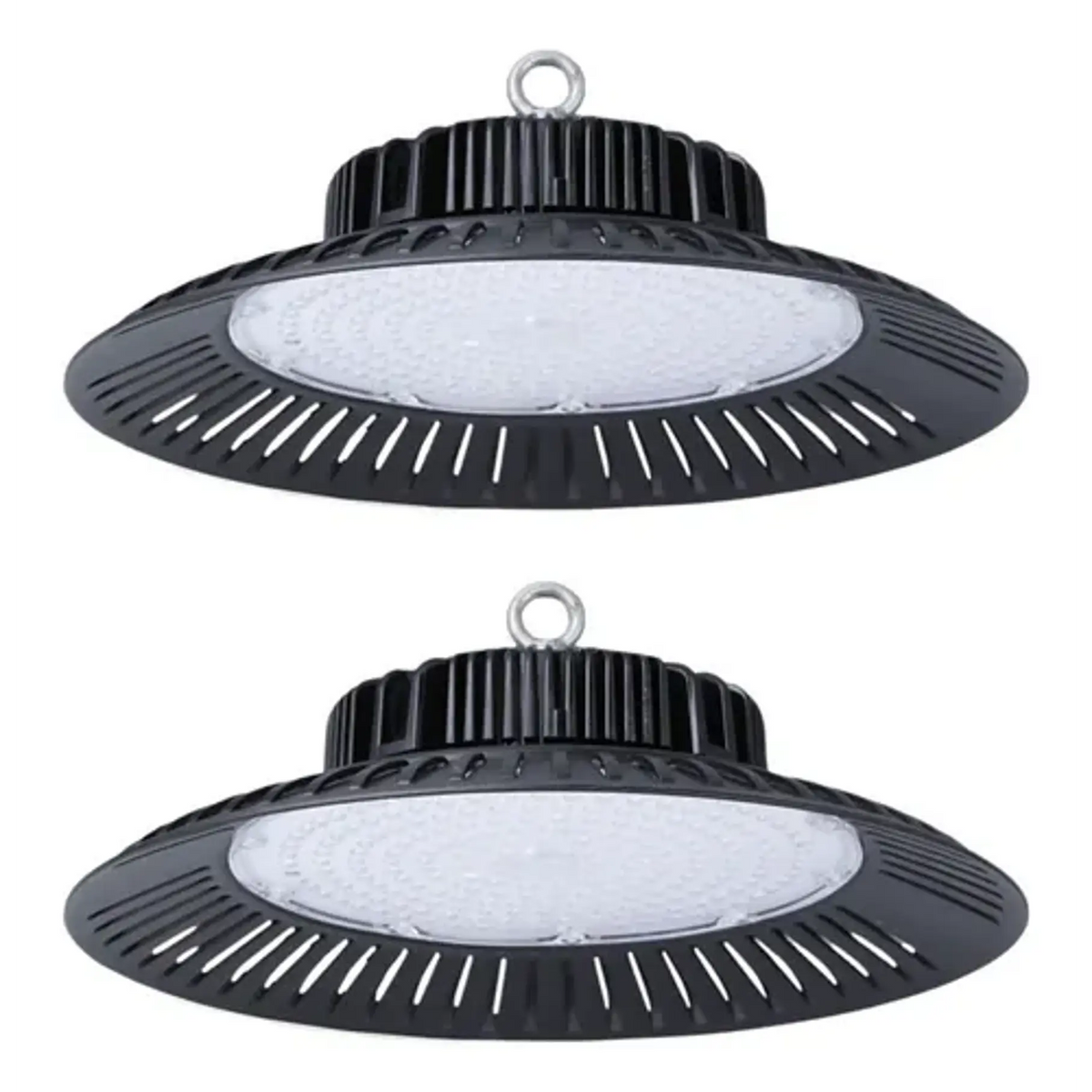 Pack 6 Campanas UFO LED 200W Industrial IP65 | Bodega Galpón