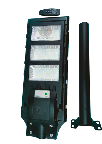 Foco Solar 700w Led Calidad + Soporte + Control Ip65