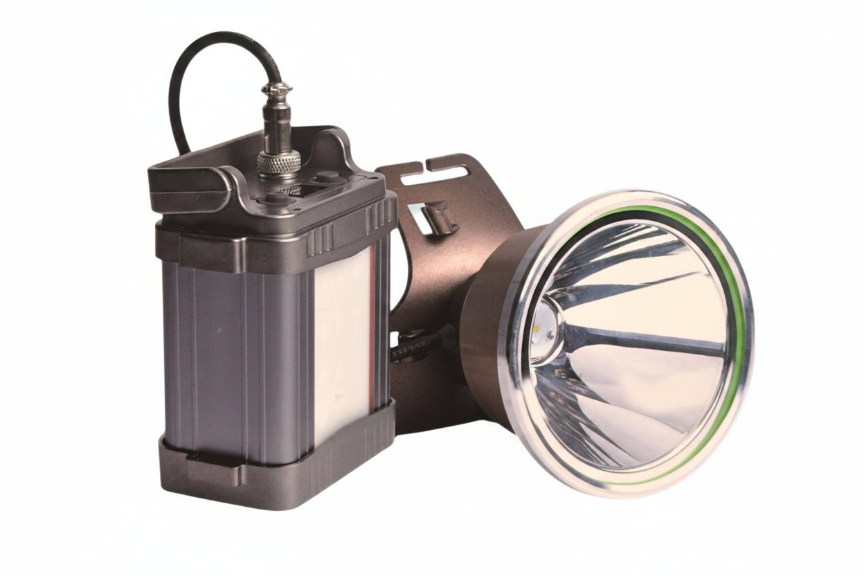 Linterna Minera LED 1500W – Largo Alcance 800m para Camping y Caza