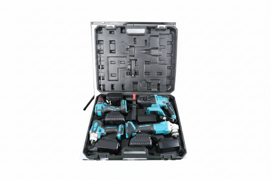 Kit 4 Herramientas Inalámbricas Brushless con 2 Baterías y Cargador