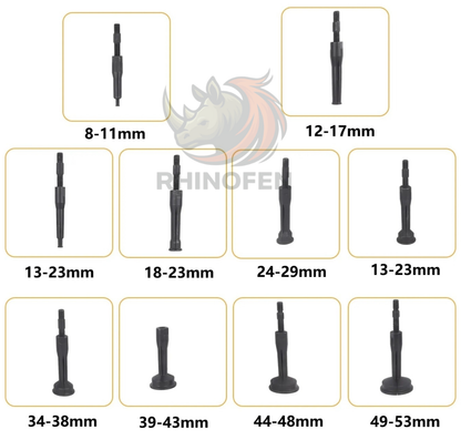 Kit Extractor de Rodamientos Internos 16 Piezas con Maletín Acero Alta Resistencia
