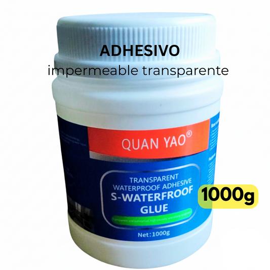 Sellador Adhesivo Impermeable Transparente Tapa Gotera 1 Kl