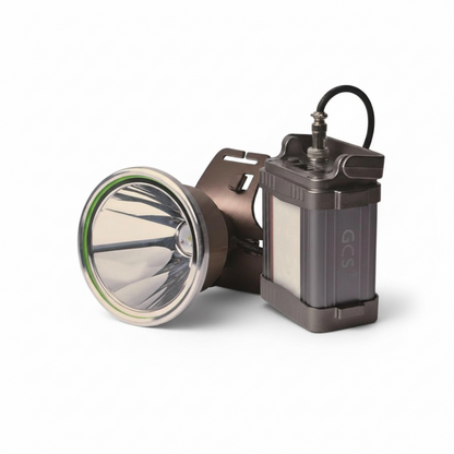 Linterna Minera LED 1500W – Largo Alcance 800m para Camping y Caza
