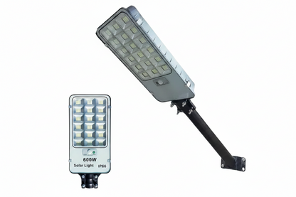 Foco Led Con Panel Solar 600w Exterior Ip66 + Soporte