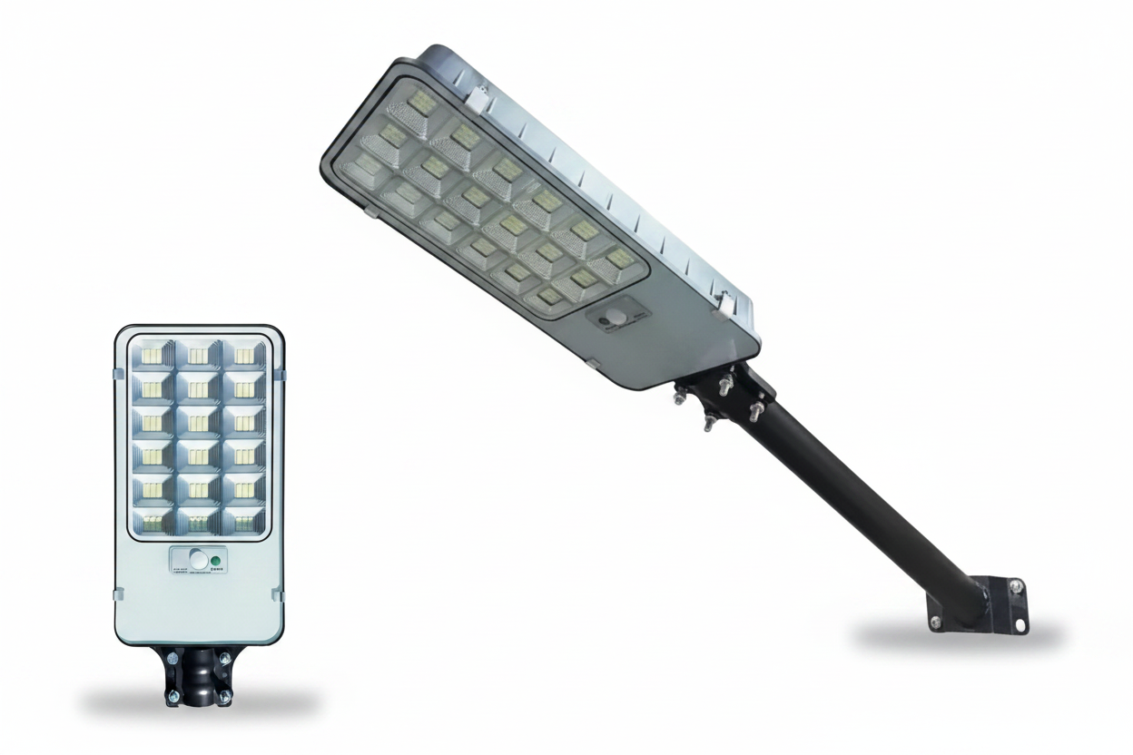 Foco LED Solar 600W IP66 con Sensor de Movimiento, Control Remoto y Soporte