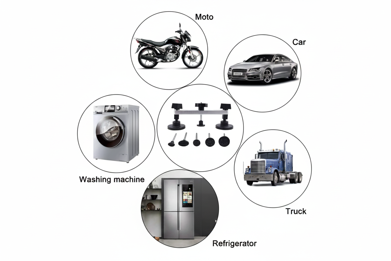 Kit Desabollador Ventosa Reparación Golpes Abolladuras Autos