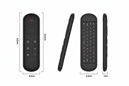 Air Mouse Control Remoto Inalámbrico Recargable USB Bluetooth