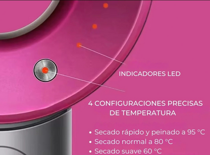 Secador Iónico Tipo Supersonic con Difusor y Boquillas