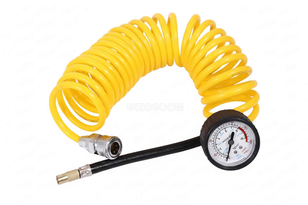 Compresor de Aire para Auto 12V Doble Cilindro