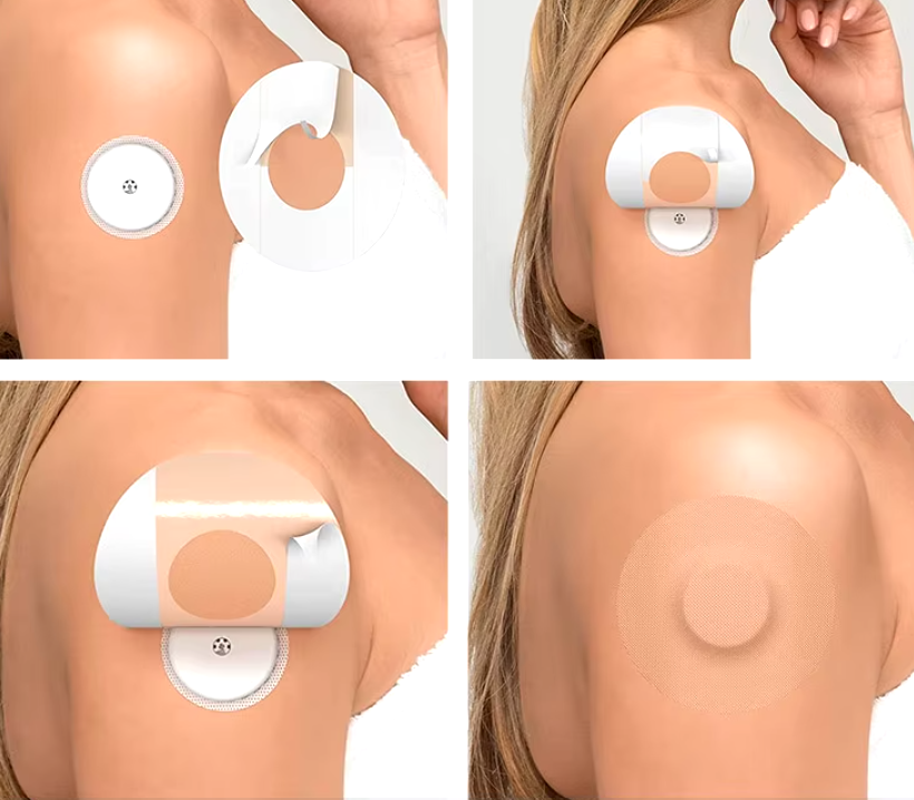 Pack Parches Protector Adhesivo Color Piel Sensor Free Style Piel