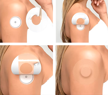 Pack Parches Protector Adhesivo Color Piel Sensor Free Style Piel