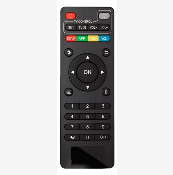 TV Box Genérico Negro con Apps Streaming y Entretenimiento
