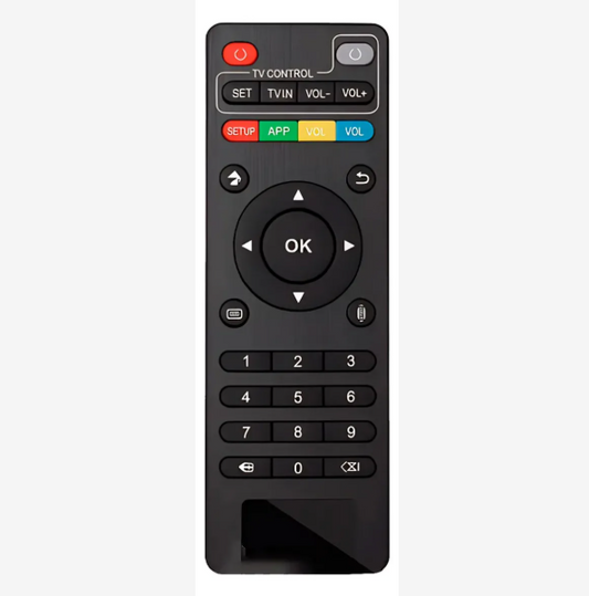 TV Box Genérico Negro con Apps Streaming y Entretenimiento