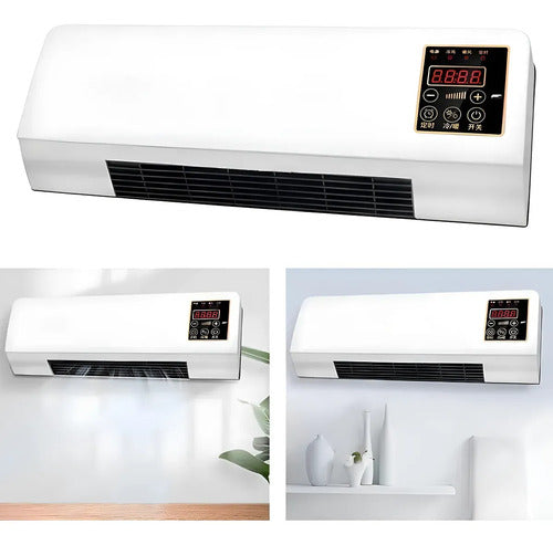 Aire Acondicionado Calefactor De Pared Frio Calor Portátil