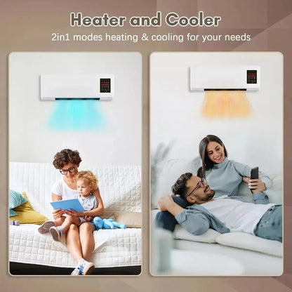 Aire Acondicionado Calefactor De Pared Frio Calor Portátil