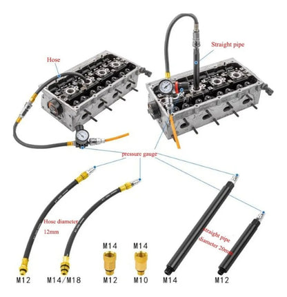 Kit Compresor de Válvulas y Retenes de Culata | OHV OHC Gasolina Diésel