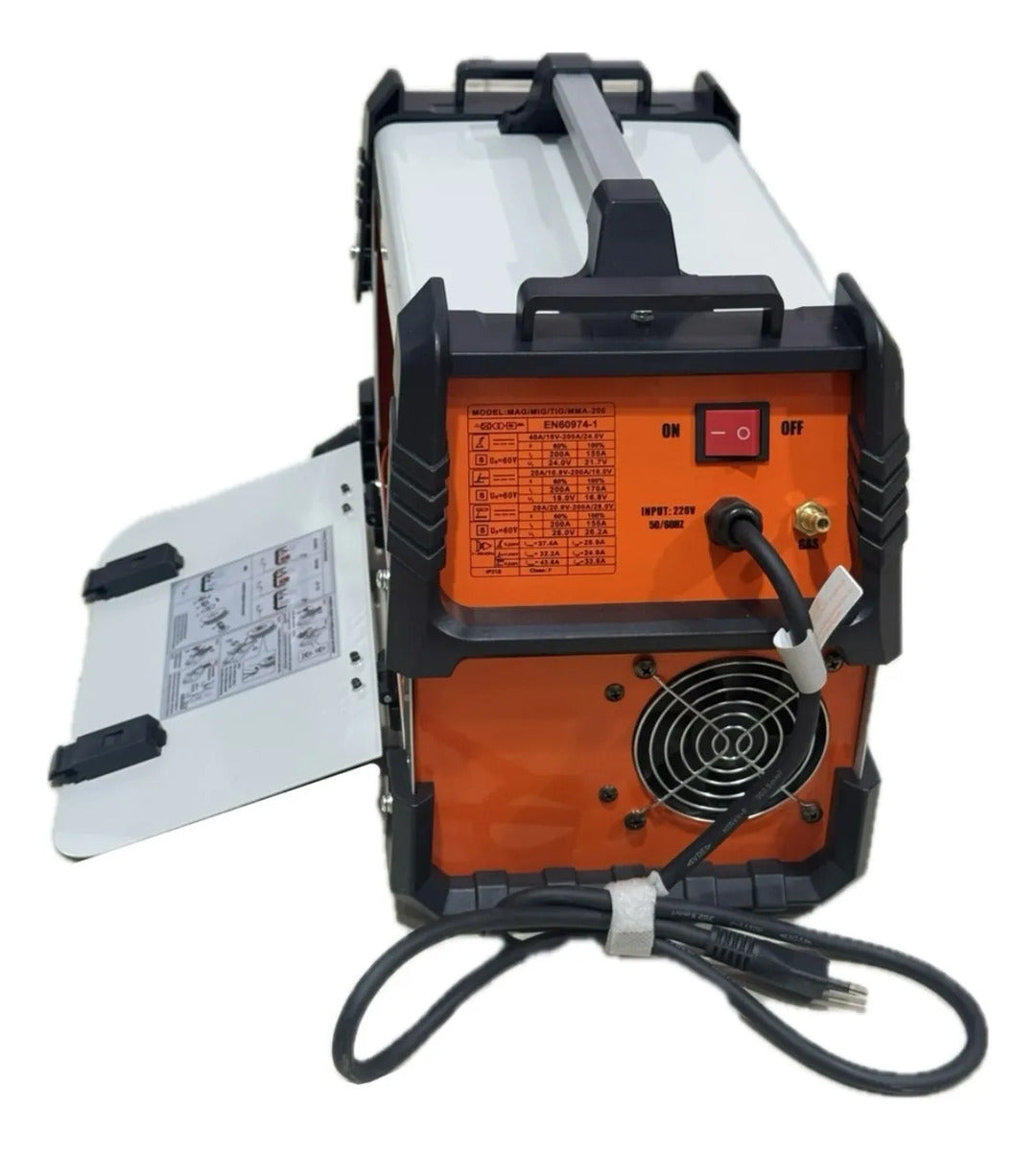 Máquina de Soldar Inverter 4 en 1 MIG/MMA/TIG/MAG 200A