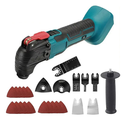 Herramienta Oscilante Multifunción 21V Inalámbrica – 170W con Accesorios Incluidos