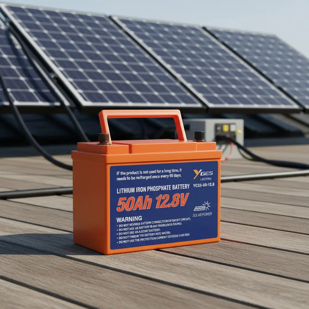 Batería LiFePO4 12V 50Ah con BMS – 6000 Ciclos para Energía Solar y Off-Grid