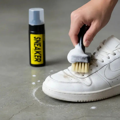 Kit De Limpieza Zapatillas Espuma Limpiadora Blanqueador