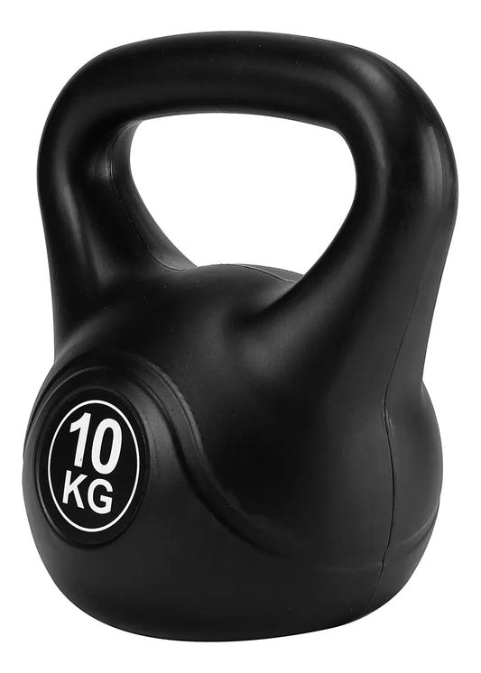 Pesa Rusa Kettlebell 10 kg – PVC Antideslizante para Crossfit Avanzado