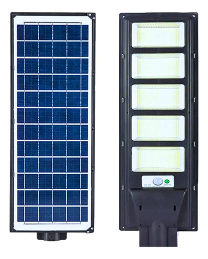 Foco Solar LED 1400W con Sensor de Movimiento y Control Remoto – IP65 Exterior