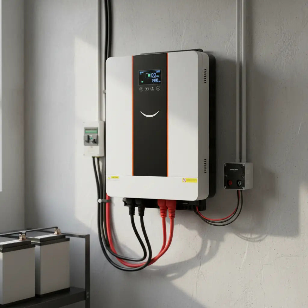 Inversor Solar Cargador Hibrido Onda Pura 4200w 4.2 Kw 24v