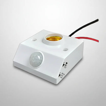 Pack 2 Soquetes Sensor Movimiento 360° Encendido Automatico