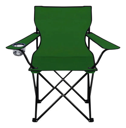 Silla Plegable de Camping y Playa con Portavasos