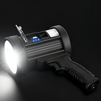 Linterna Táctica 90000 Lúmenes | LED Potente Resistente al Agua
