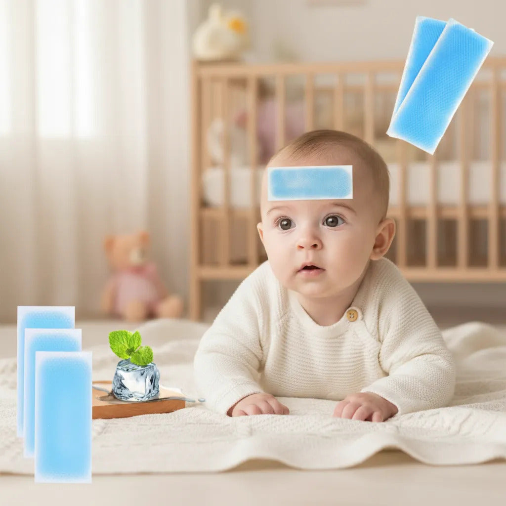 Parches Frío Para Aliviar La Fiebre Pack  6 Unidades