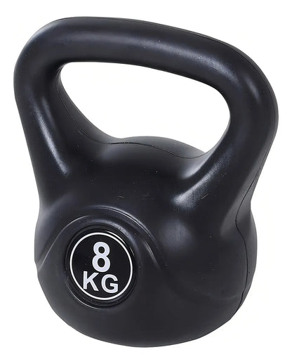 Pesa Rusa Kettlebell 8 kg – PVC Antideslizante para Crossfit y Fitness