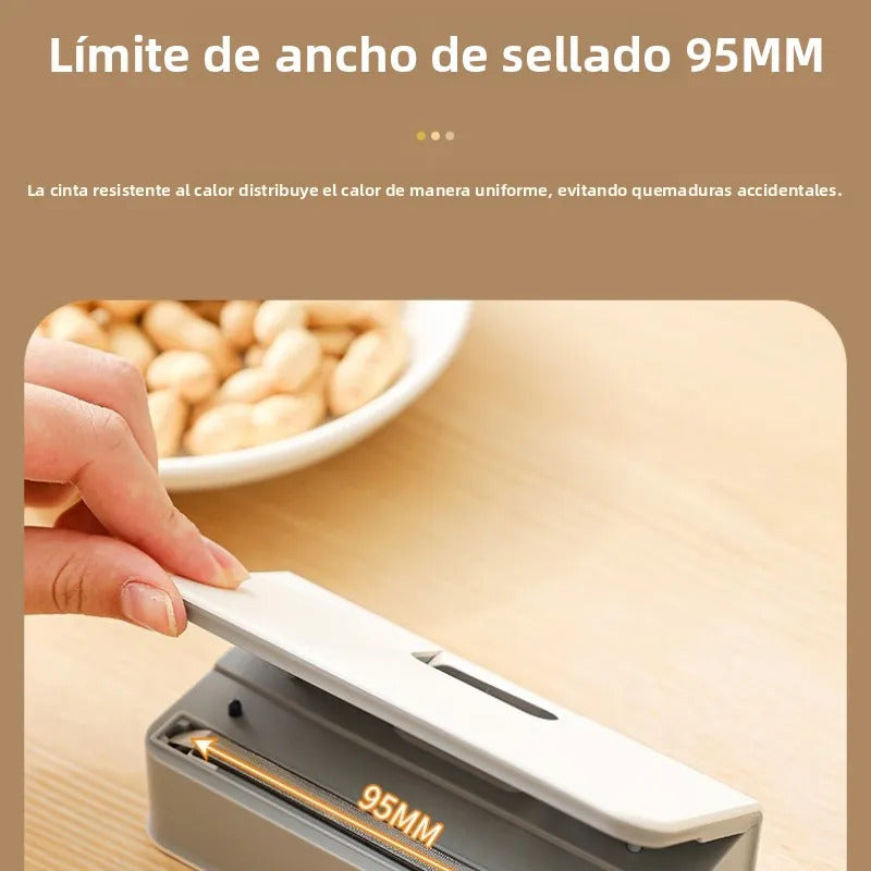 Selladora Manual Portátil para Bolsas – Café, Snacks y más