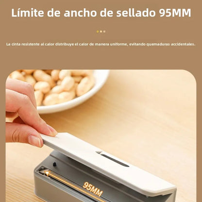 Selladora Manual Portátil para Bolsas – Café, Snacks y más
