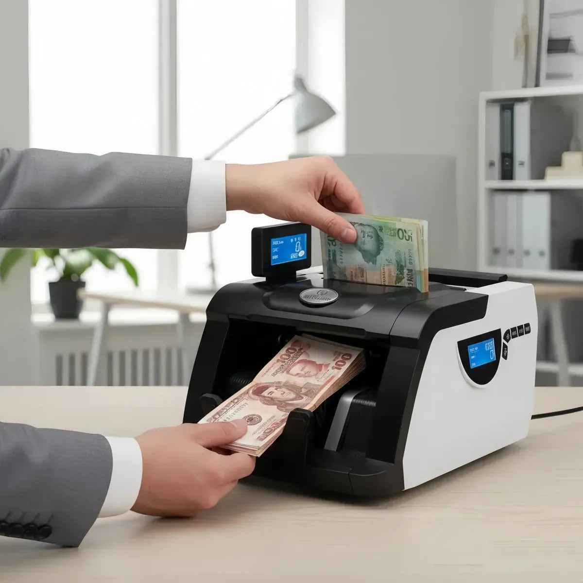 Maquina Contador Billetes Dinero Profesional Detector Uv Mg