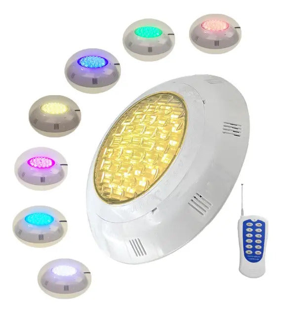 Foco Piscina 9w Mando A Distancia Lámpara Led Subacuática