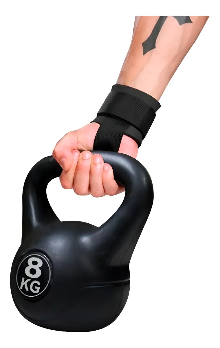 Pesa Rusa Kettlebell 8 kg – PVC Antideslizante para Crossfit y Fitness