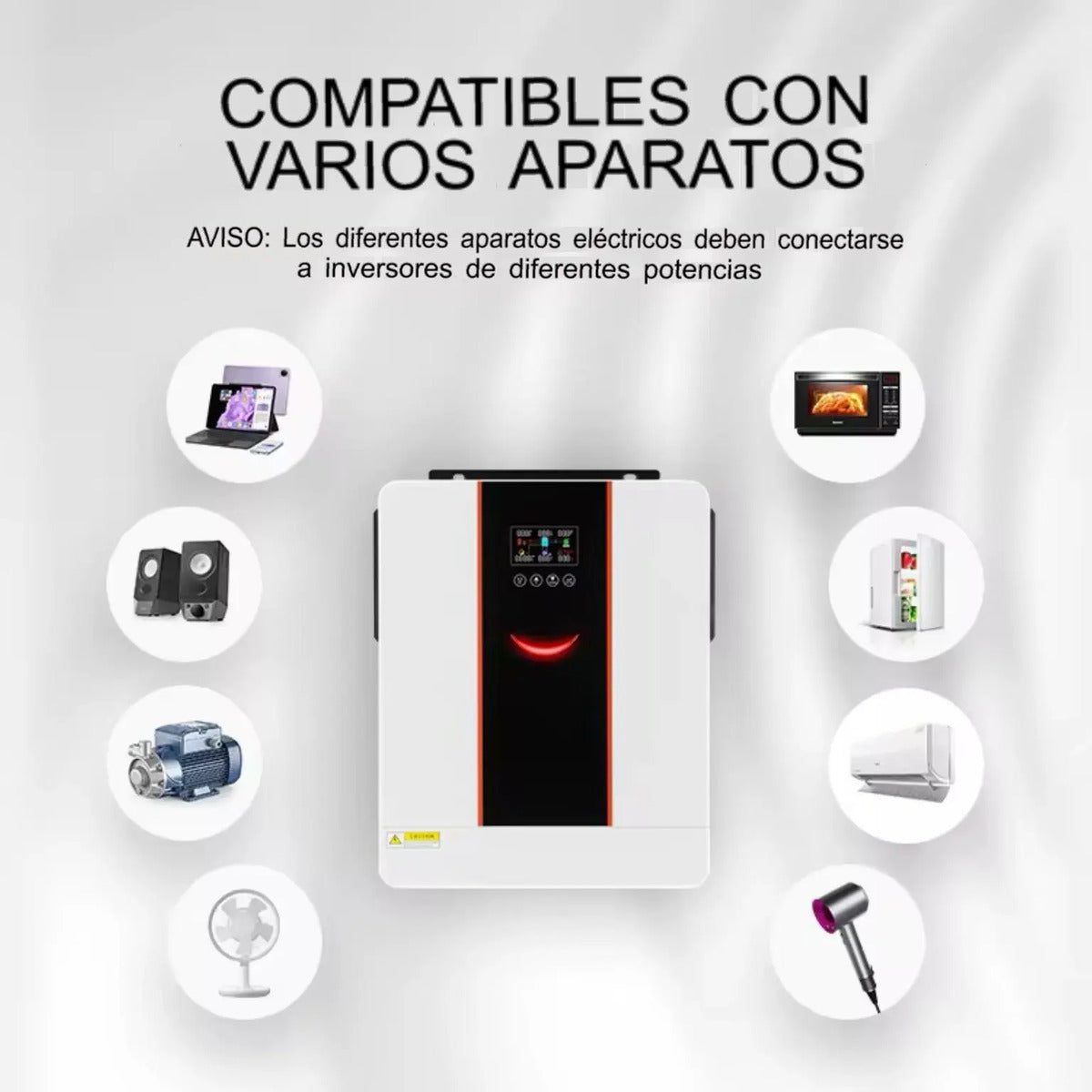 Inversor Solar Cargador Hibrido Onda Pura 4200w 4.2 Kw 24v