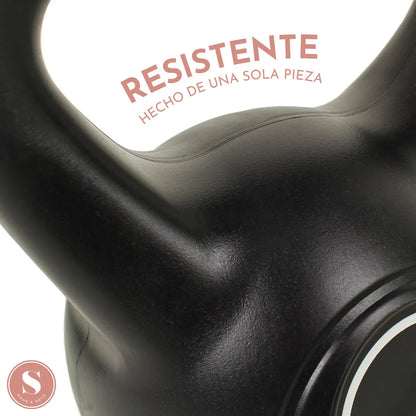 Pesa Rusa Kettlebell 18 kg – PVC Antideslizante para Crossfit de Élite