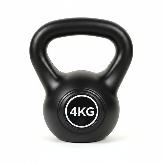 Pesa Rusa Kettlebell 4 kg – PVC Antideslizante para Iniciación y Fitness