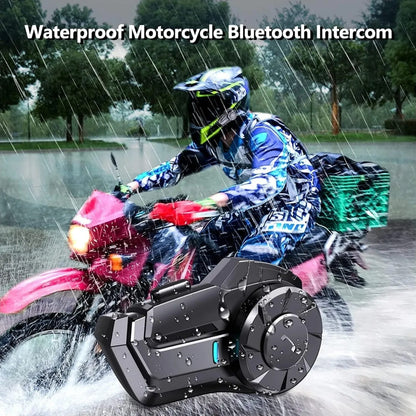 Intercomunicador Bluetooth Casco Moto | 70H Manos Libres Negro