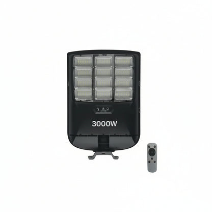 Foco Solar LED 3000W con Poste Luz Blanca Exterior C8483
